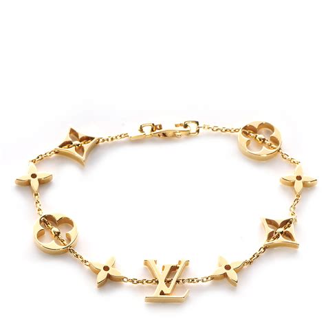 louis vuitton armband damen gold